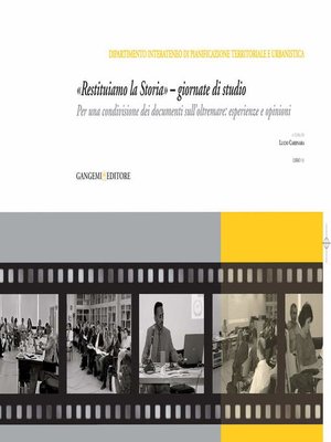 cover image of «Restituiamo la Storia»--giornate di studio